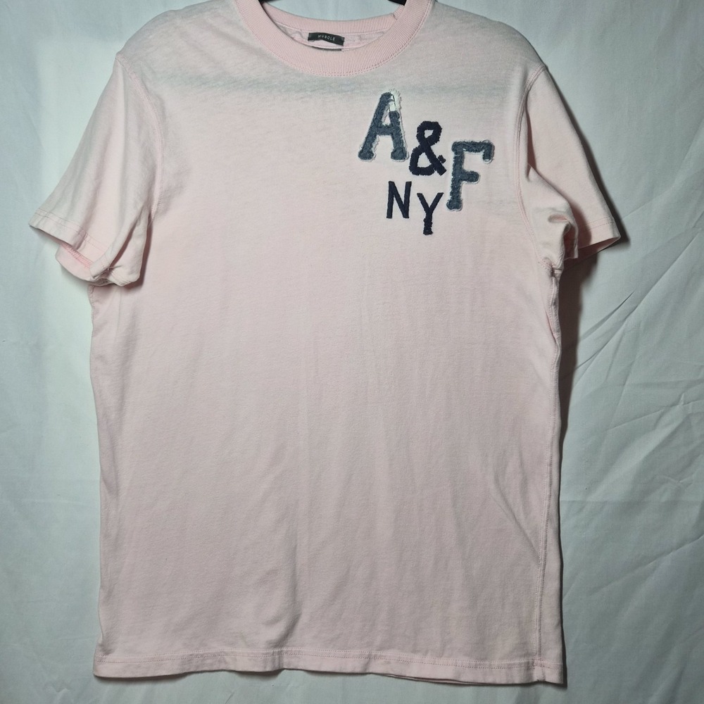 Abercrombie & Fitch Mens XL Light Pink Shirt‎